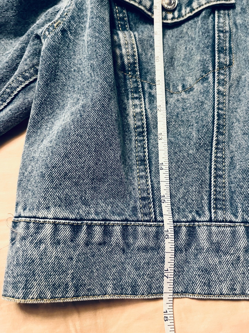 NWT Steve Madden Raleigh Denim Jacket | Forever Blue | Size Medium - Picture 7 of 12